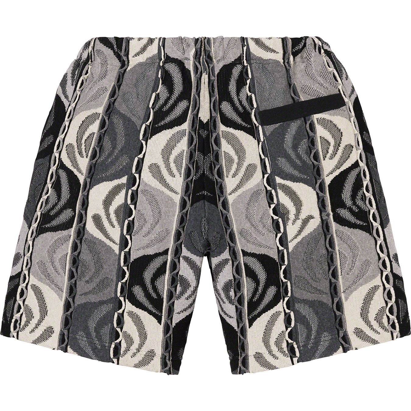 Abstract Textured Knit Short view 9